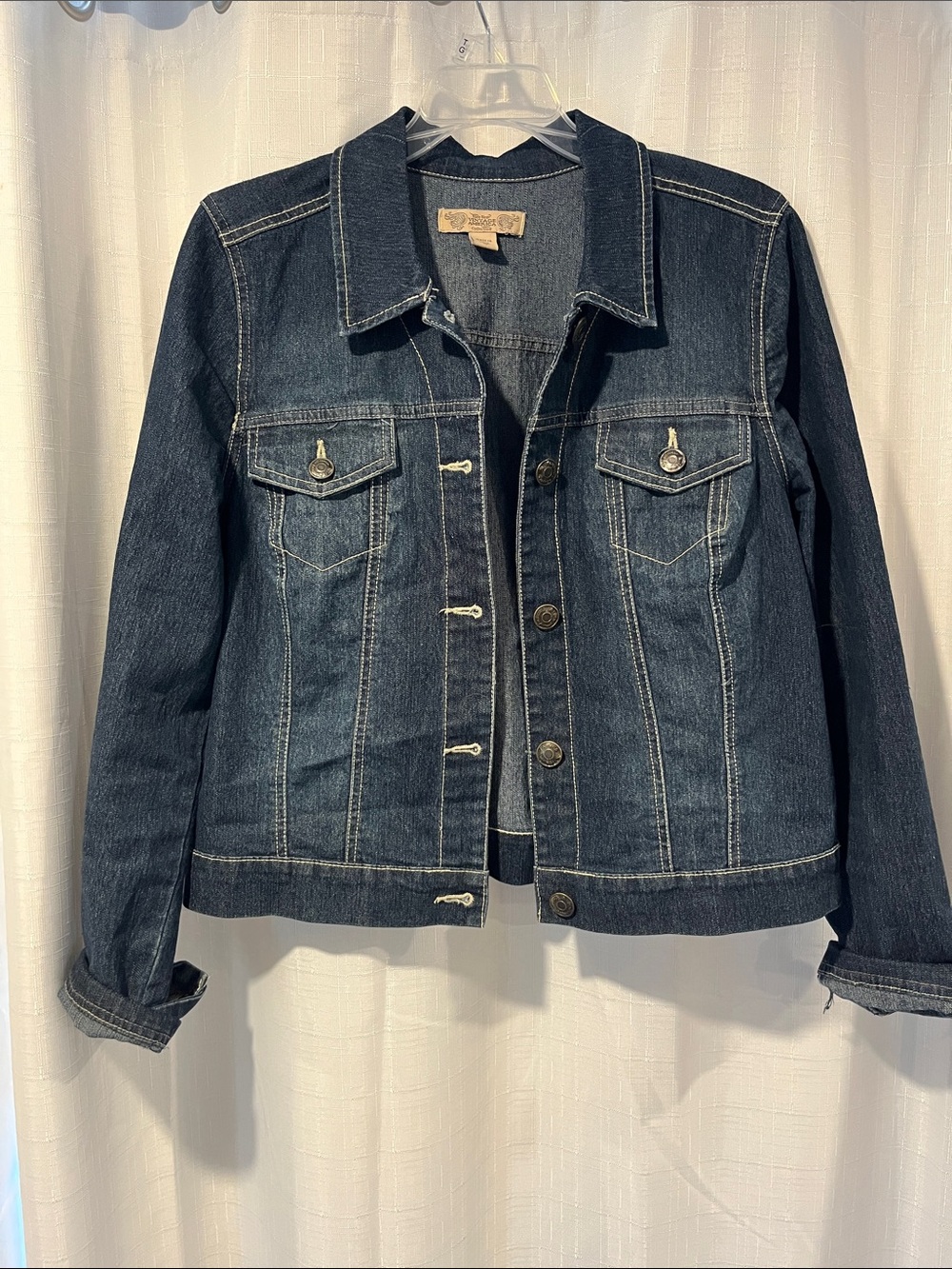 Vintage America Dark Blue Denim Jacket